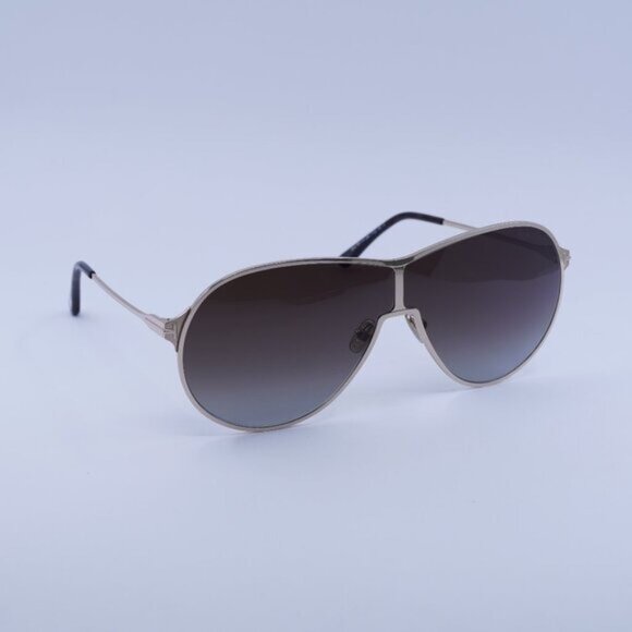 Tom Ford Gaia FT1174 28K Sunglasses Rose Gold Aviator Frame, Roviex Lenses main image 9